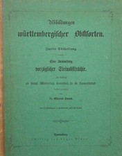 Pomologia-Sadownictwo -Lucas Dr. Eduard Ilustracje Wirtemberskich odmian owoców II