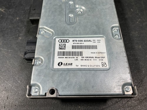 09 16 AUDI S5 S6 Q5 RADIO AUDIO AMP AMPLIFIER 8T0 035 223 AL BANG OLUFSEN EBay