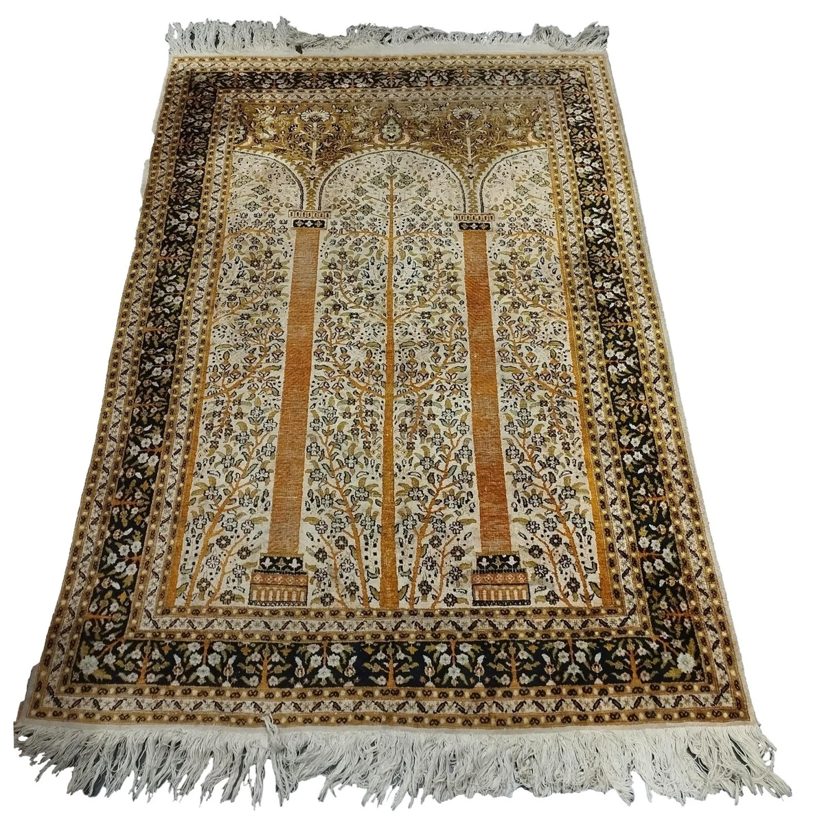 Tapis Persan à Décor Rouge - Tapis