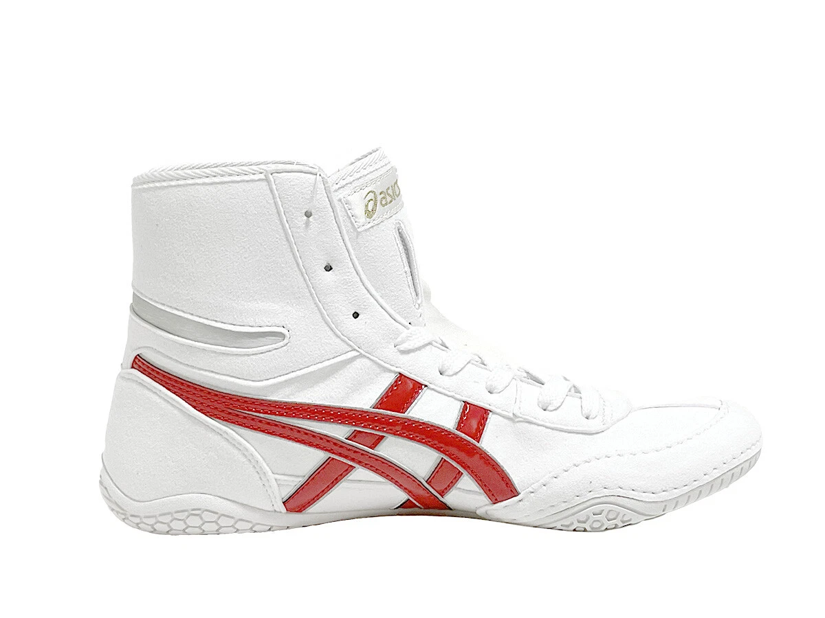 Asics white 2025 boxing shoes
