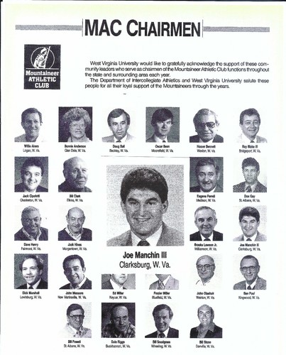 UMass at West Virginia 2/16/89 Mountaineer Illustrated Program w. Media Pass - Picture 3 of 6