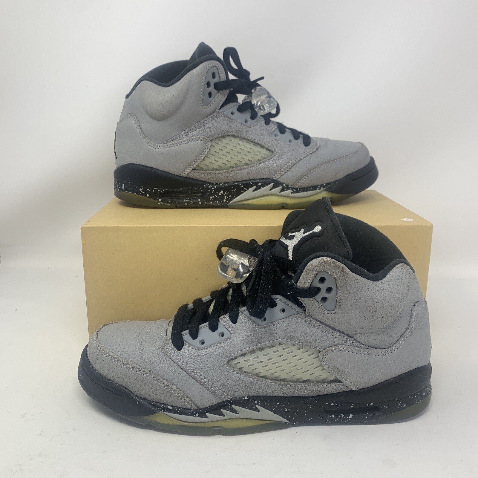 nike air jordan 5 retro gg wolf grey