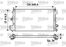 Radiateur Opel SIGNUM
