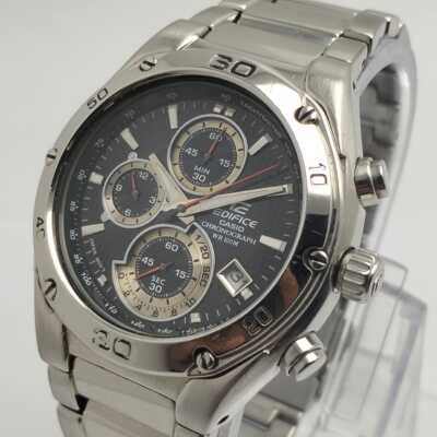 Casio Edifice EF-517 Module 4389 Chronograph Vintage Men's Watch