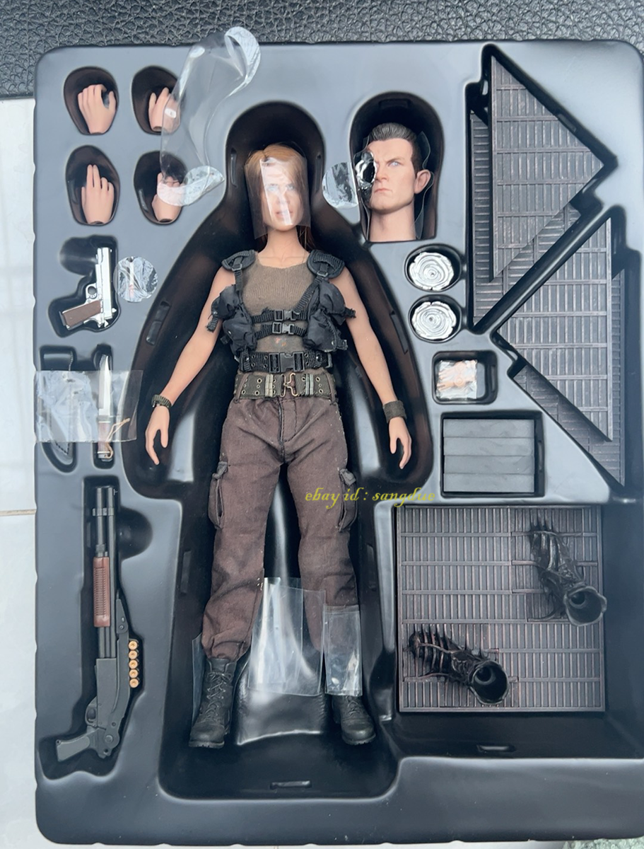 HT hottoys 1/6 Rooted Hair T1000 Sarah Connor 2010 venue Action