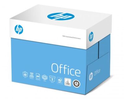 HP A4 80 g/m² Büro Kopierpapier weiß hochwertiges Papier (5 Stapel à 500 Blatt)