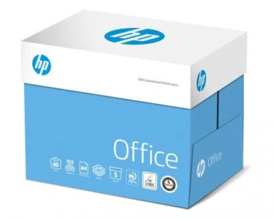 HP A4 80gsm Office Copy Paper White High Quality Paper (5 Reams of 500 Sheets)