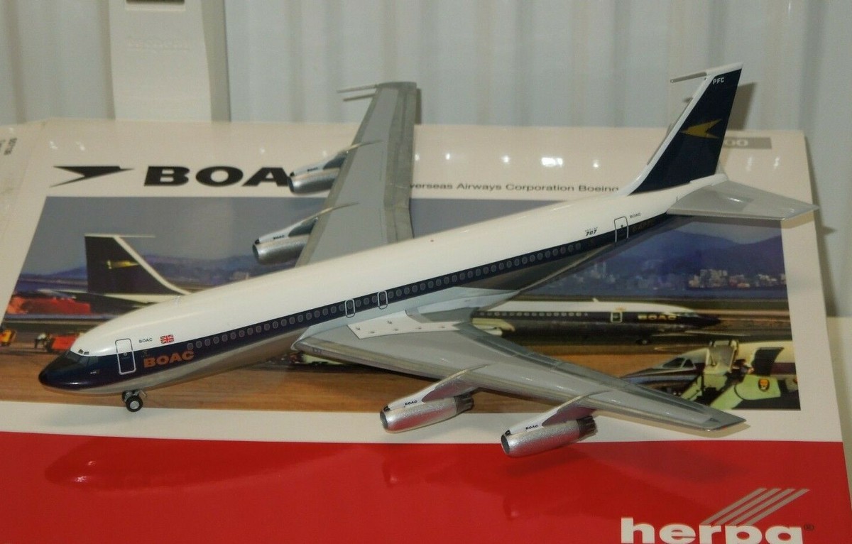 ジャンク　1/200 herpa BOAC 707-400 ジャンク 1/200 herpa BOAC 707-400 - メルカリ