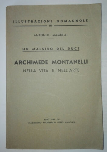 1938 (Autografo A. Mambelli) Un Maestro del Duce... - Imagen 1 de 4