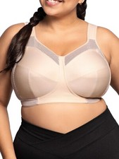 Ulla Kate 6028 Sport BH ohne Bügel in Biskuit