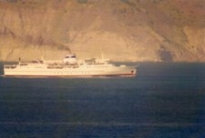 Stability Lines VERGINA ex BILU off coasts of Cyprus in september 1988