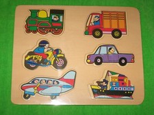 Small Childrens wood puzzle for small children NEW