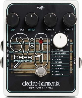Electro-Harmonix Bass 9 Bass Machine Guitar Synth Effects NEU