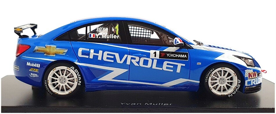 ミニカー TAISEIYA 1912 CHEVROLET NO.1 Spark 1/43 Scale S2494 - Chevrolet Cruze 1.6T #1 Winner Race
