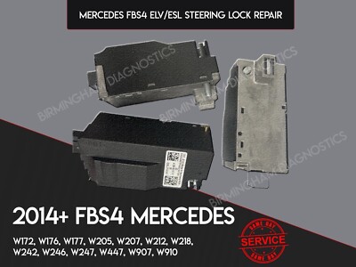 Mercedes FBS4 Vito Sprinter Lenkschloss ESL ELV Reparatur Service W447 W907 W910