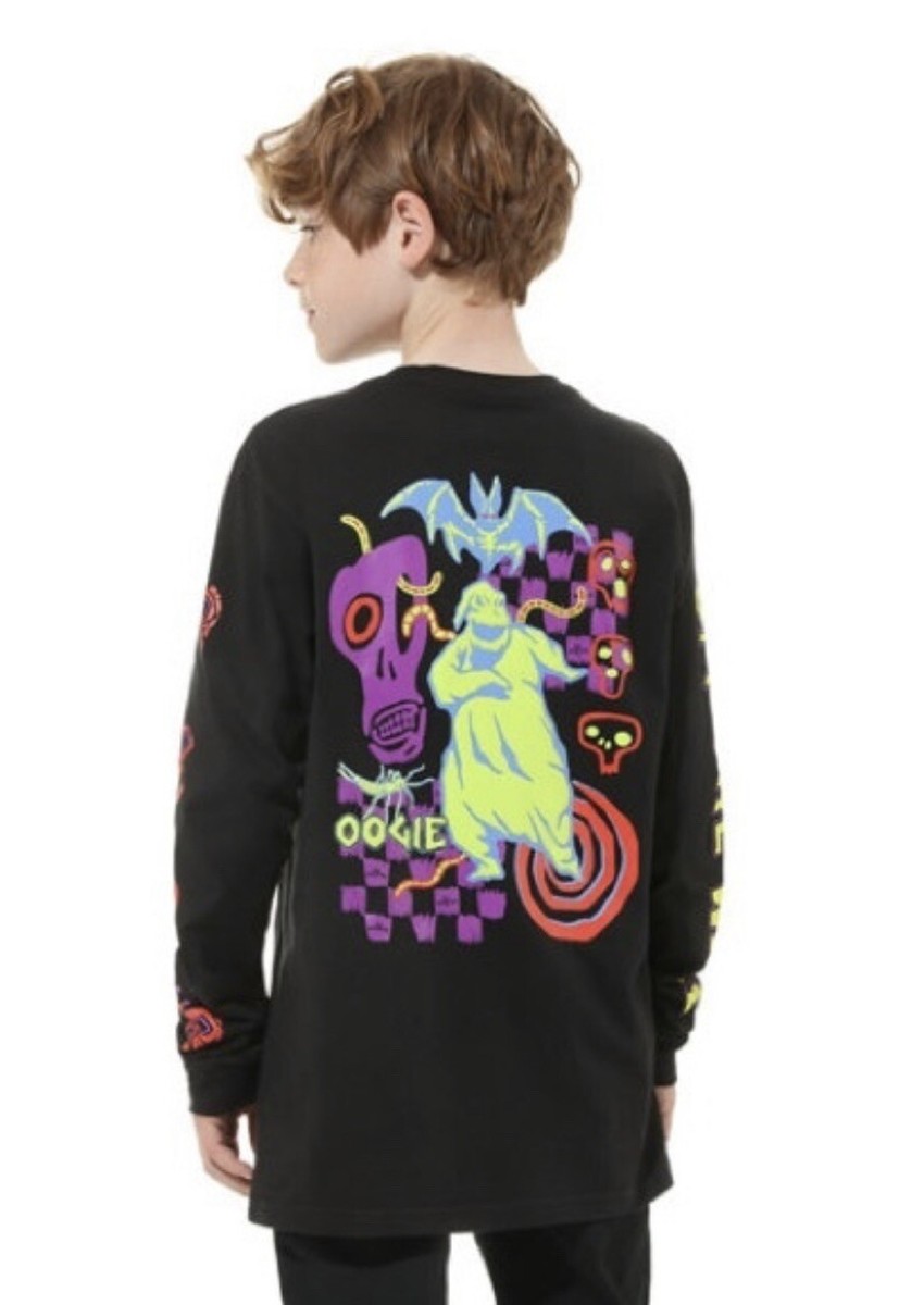 VansXDisney Nightmare Before Christmas Oogie Boogie Black T-Shirt