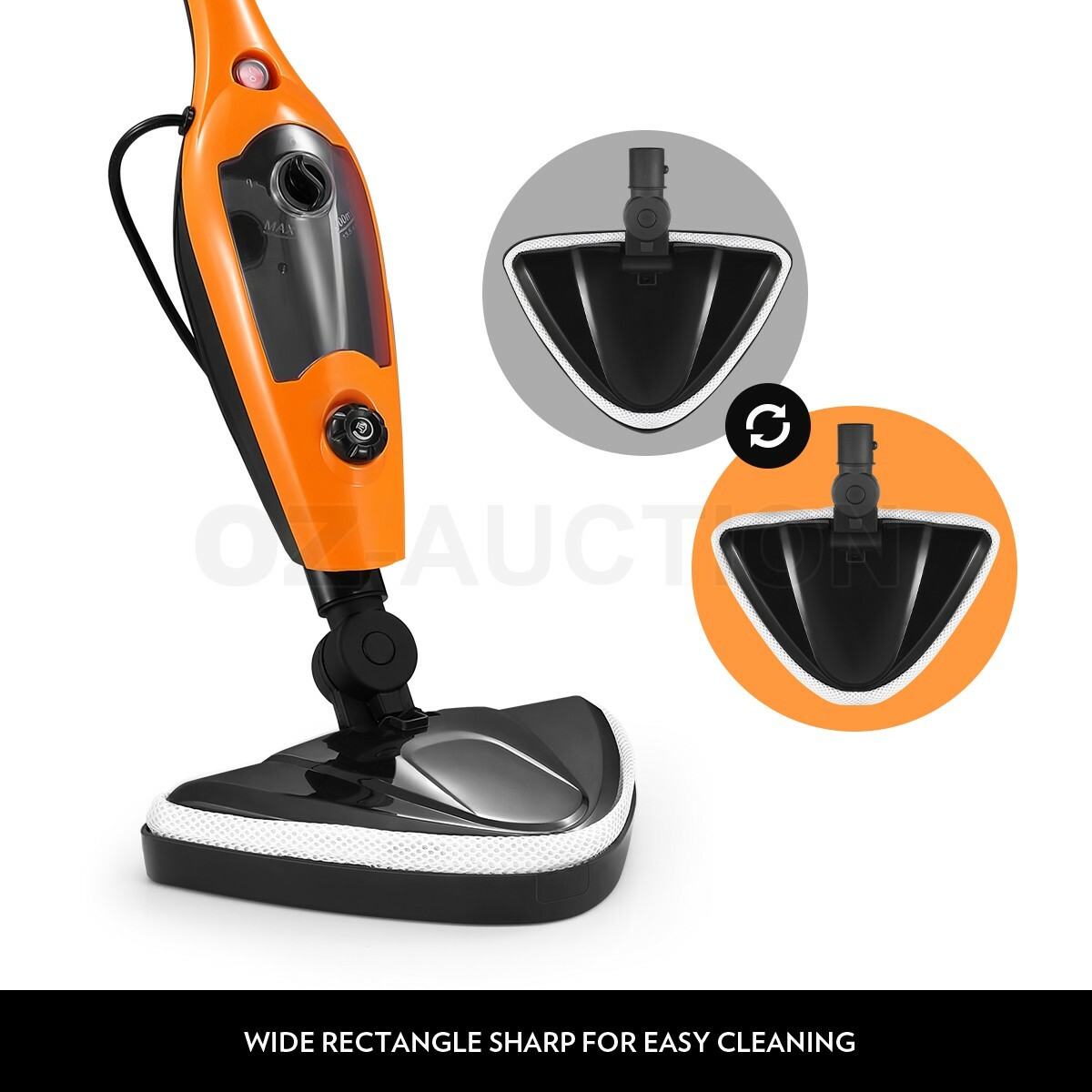 Maxkon 14in1 Steam Mop Cleaner Floor Carpet Cleaning Wash w/Accessories 400ML — image 3