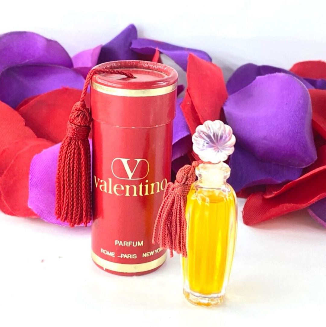 Valentino Parfum (1/8oz/4ml) Vintage Travel Splash Mini *NEW w