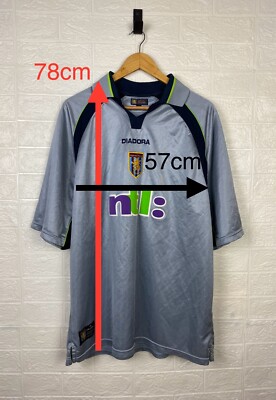 Aston Villa 2001 - 2002 Away football Diadora shirt # 14