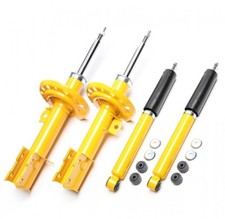 4 Sport-Stoßdämpfer Rebound gekürzt Vorne+Hinten GAS Opel Corsa C -1.2