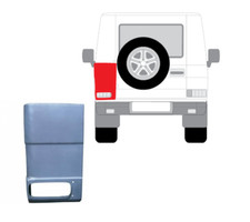 Für Mercedes G-Klasse W463 2002- Reparaturblech Heckblech Ecke/ Links Für Mercedes G-Klasse W463 2002- Reparaturblech Heckblech Ecke/ Links