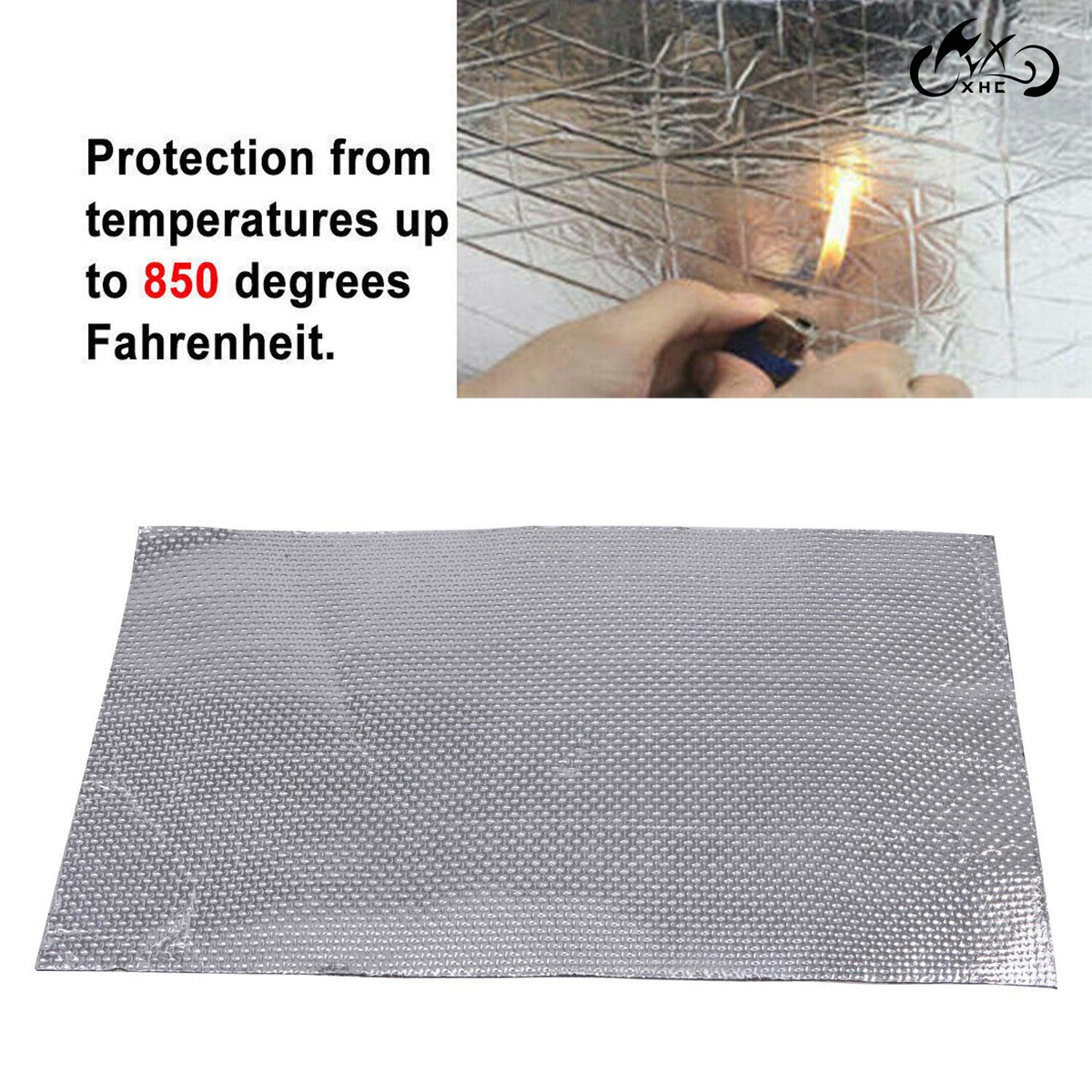 Motorcycle Race Track Fairing Exhaust Engine Heat Shield Self Adhesive  Sheet USA | eBay