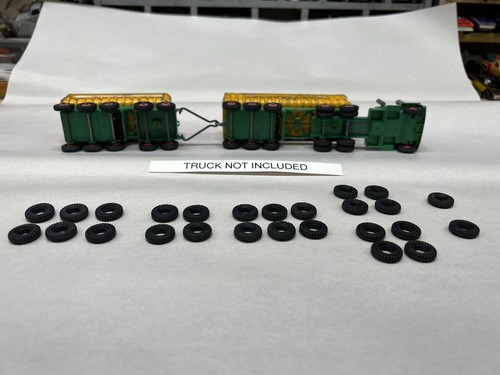 VINTAGE MATCHBOX LESNEY KING SIZE K-16 DODGE TRACTOR TRUCK (TIRES ONLY) - Picture 3 of 4