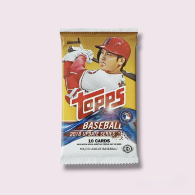 Topps 2018 Update Series トレカ72枚入り(未開封新品！