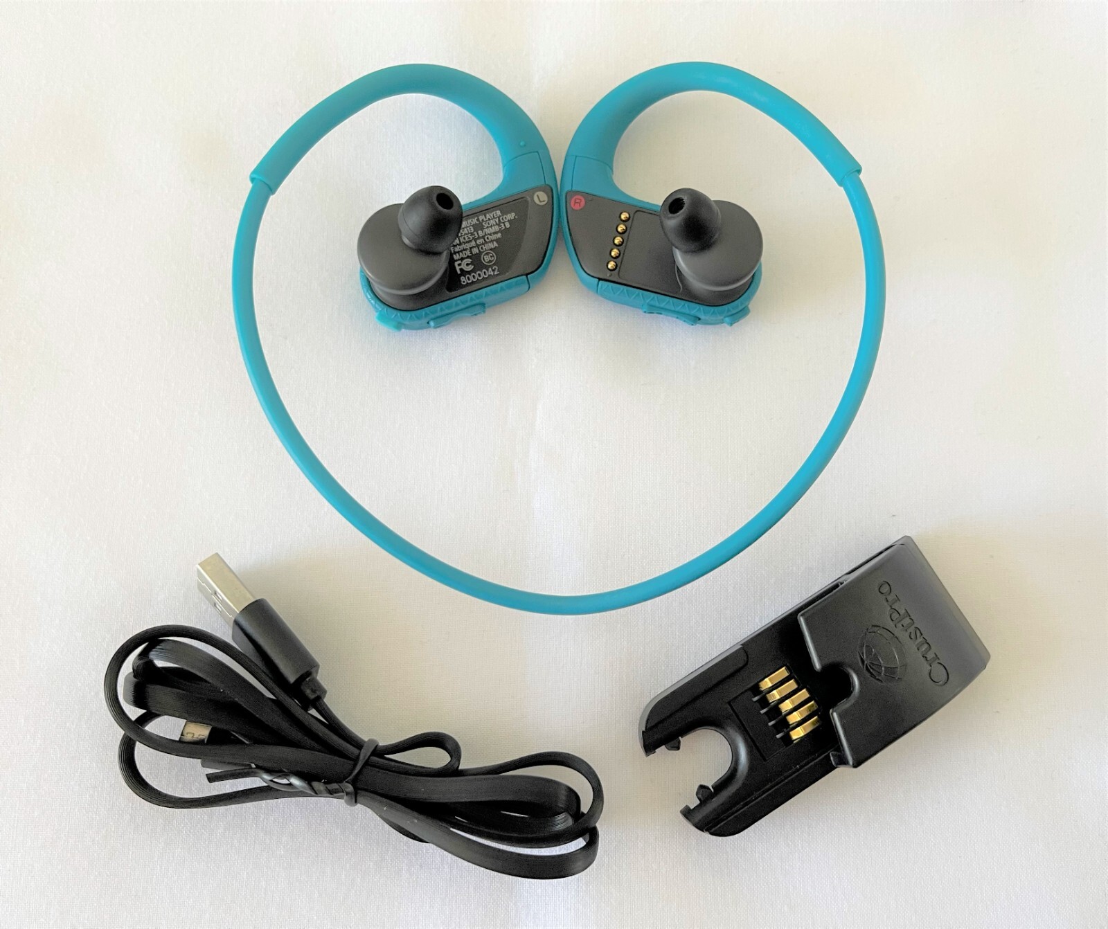 Sony NWWS413 4GB Walkman Headphone Wearable Sports MP3 Player Blue