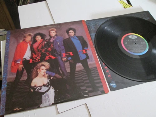 Vintage 1985 Heart "Self-Titled" LP Capitol Records ST-12410 EXC-NM vinyl Record