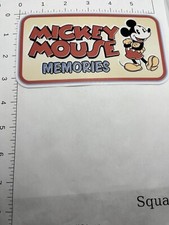 Disney Mickey Mouse and Friends Vinyl  Reusable Stickers Brand New 