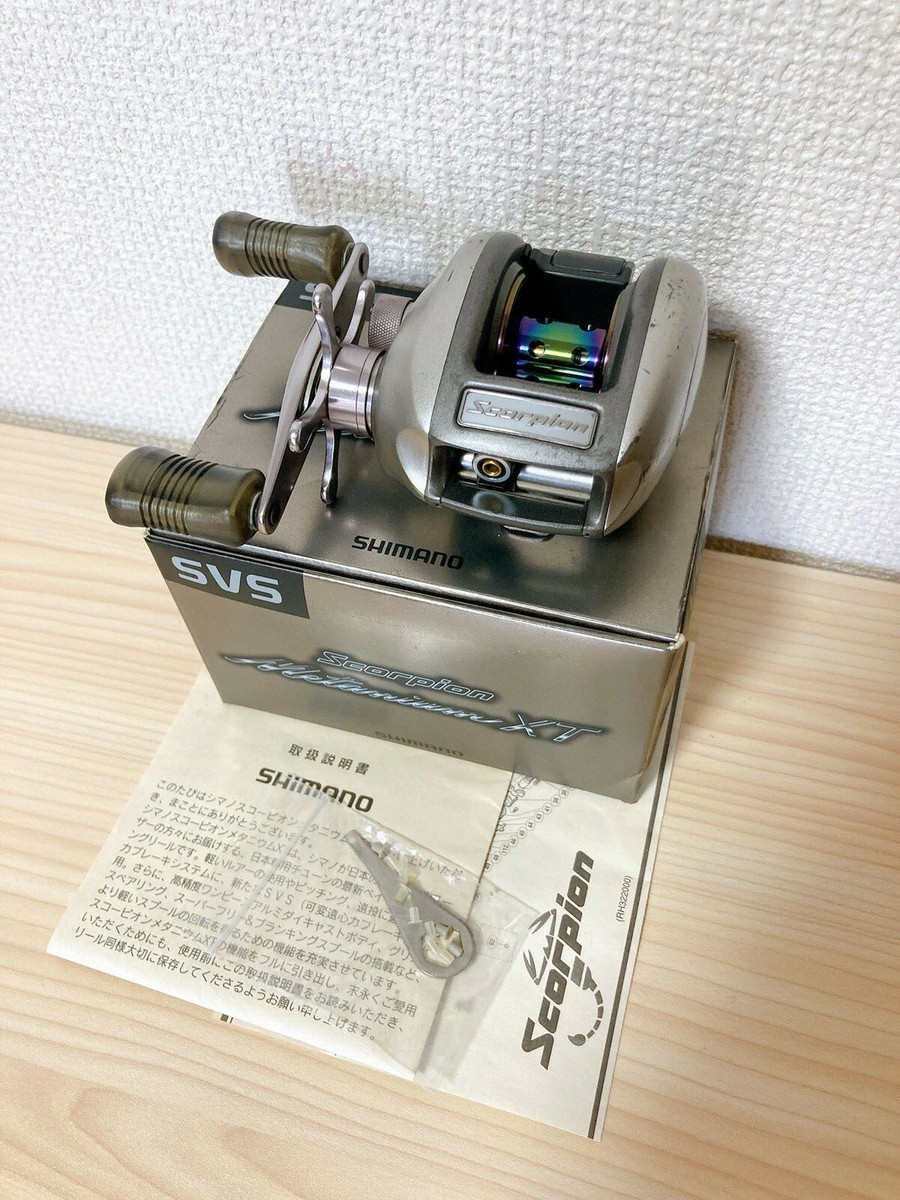 Baitcasting Reel 97 Scorpion Metanium XT Right Made In Japan IN
