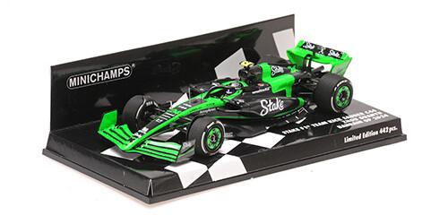 Minichamps 417240124 1/43 STAKE F1 TEAM KICK SAUBER C44 ZHOU