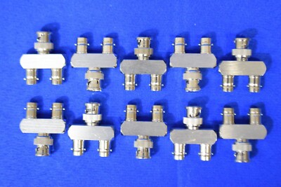 Pomona 6754 BNC (F/M/F) Adapter, In-Line, 75 Ohms, 3 GHz (Qty. 10)