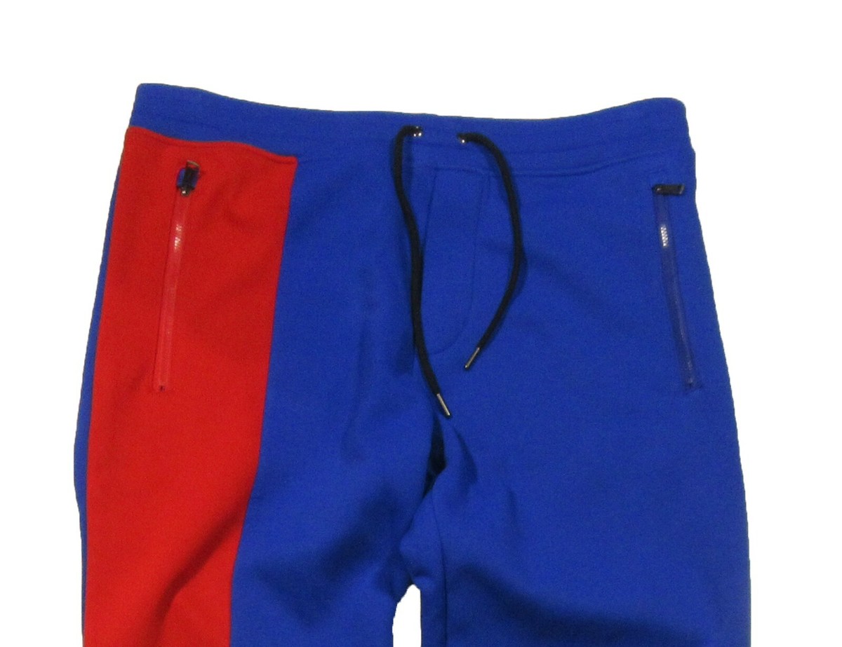 Polo Ralph Lauren Men's Royal Blue Multi Logo Graphic Mesh Jogger