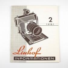 Linhof Technika - Informationen 2 1951 - Brochure Booklet - German/Deutsch