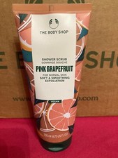 THE BODY SHOP Shower Scrub Pink Grapefruit 6.75 FL OZ NEW Vegan US SELLER RARE