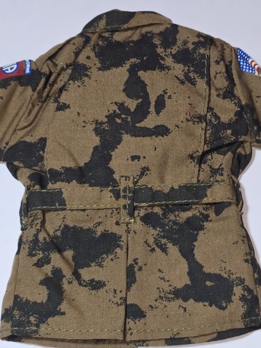 Esercito Airborne Camo Fatigues Accessorio per Modellino 12" scala 1/6 - Foto 3 di 9