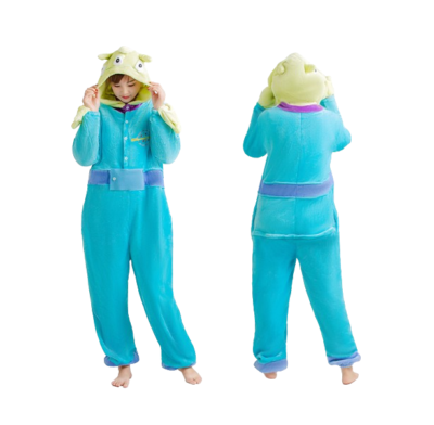 Story Alien Toy Story Sleepsuit Baby Boys Green Disney's Toy Story