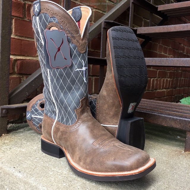 mens twisted x square toe boots