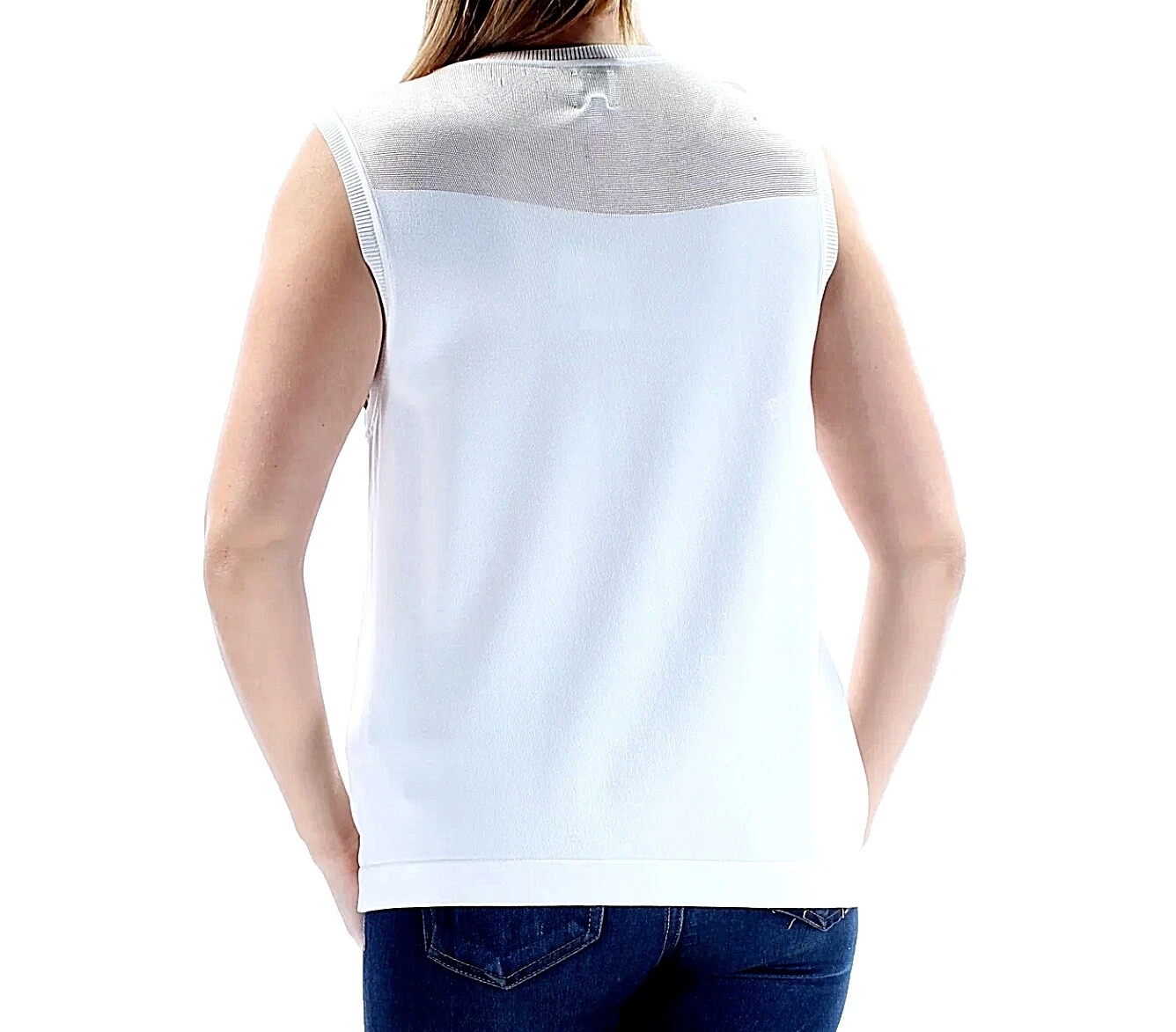 Tops Sólido de nylon Anne Klein para mujeres