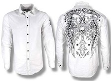 Xtreme Couture by Affliction Men's Button Down Shirt Spareten