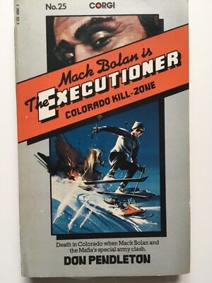 THE EXECUTIONER NO. 25 - COLORADO KILL ZONE (CORGI PAPERBACK, 1977)
