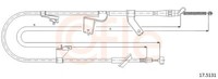 Cofle Handbremsseil Bremsseil Hinten Links FüR Opel Agila (B) Suzuki Splash