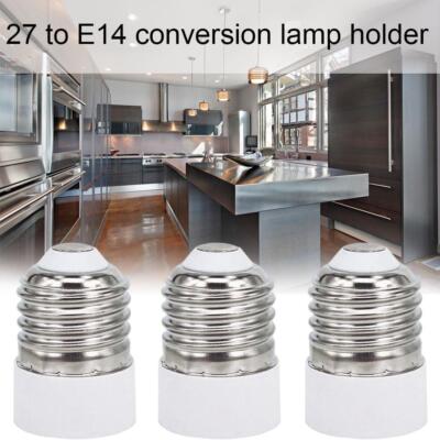 Lamp Socket Adapter E27 To E14 Socket Connector Light Bulb Converter/ Lamp- Neu