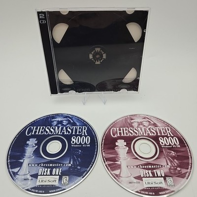 Chessmaster 9000 CD-ROM 2 Discs Windows 98/ME/XP PC Game