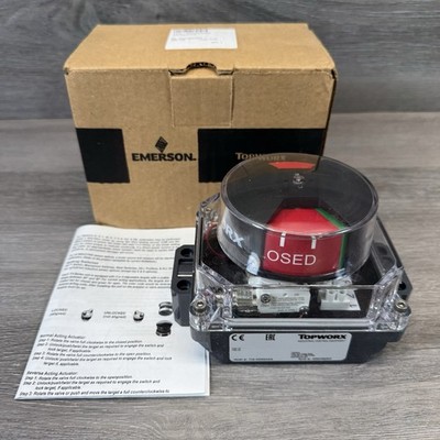Emerson Fisher TopWorx TVA-M2WGNAM Valve Limit Switch Valvetop Switchbox Control