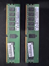 2X Samsung DDR-4 16GB 32GB total 1Rx4 PC4-2400T-RC1-11-DC0, M393A2K40BB1-CRC0Q
