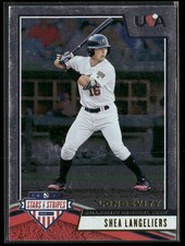 2019 Panini Stars & Stripes USA Baseball #7 Shea Langeliers Base Retail