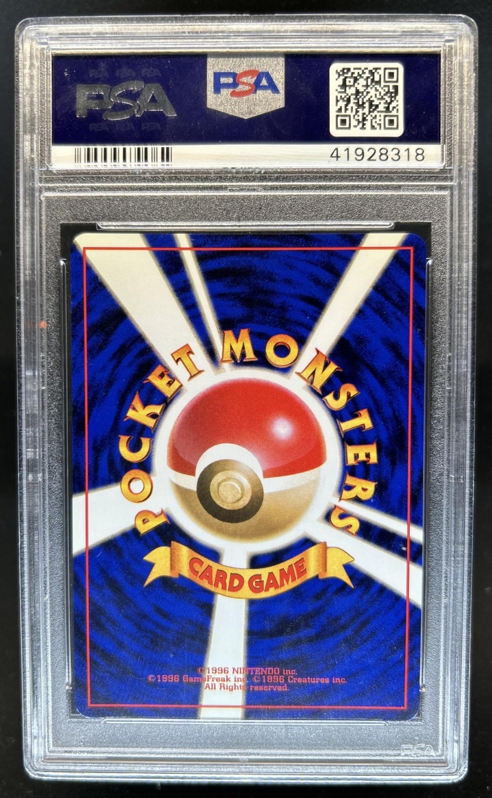 1998 Pokemon Team Rocket JP Dark Machamp #068 PSA 10 GEM MINT view 2